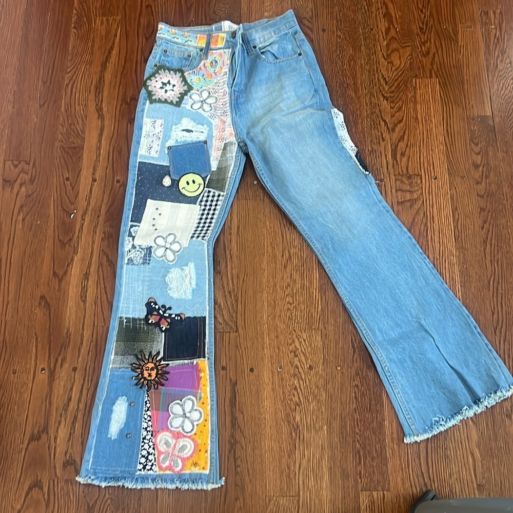 BDG Patchwork Jeans NWT
